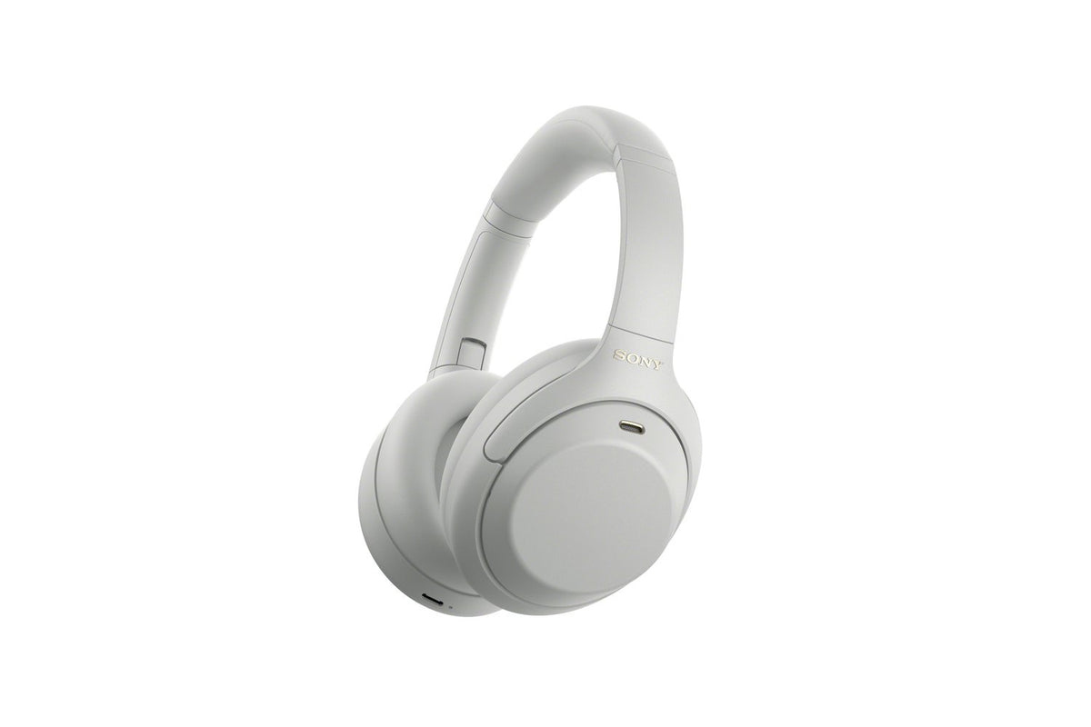 Sony WH-1000XM4C Noise Cancelling Wireless Over Ear Headphones | Platinum Silver