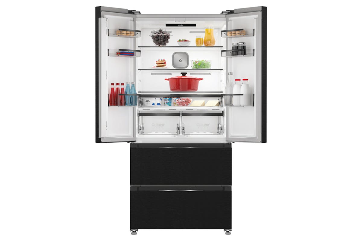 Whirlpool Freestanding American Fridge Freezer | WHG26513XK4UK-4