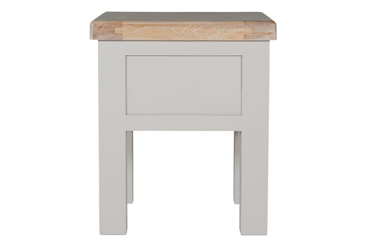 Winnie Lamp Table | White/Natural-5