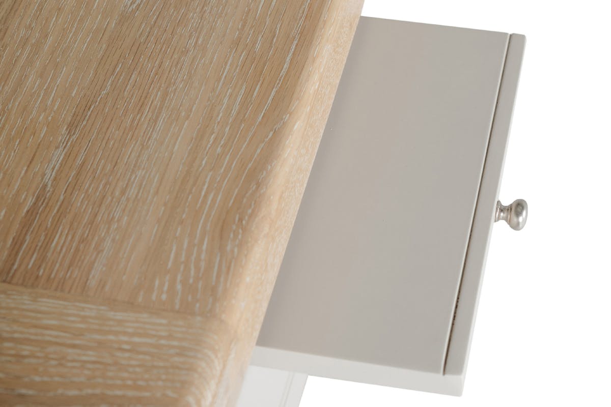Winnie Lamp Table | White/Natural-8