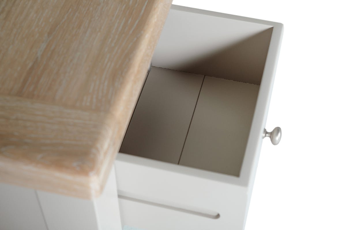 Winnie Lamp Table | White/Natural-9