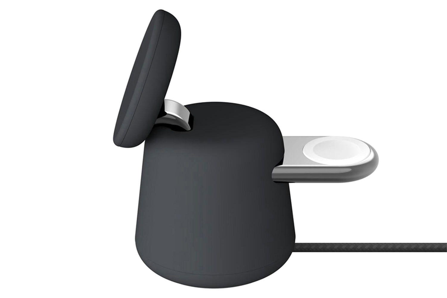 Belkin BoostCharge Pro 15W 2-in-1 Wireless Charging Dock with MagSafe | Black-2