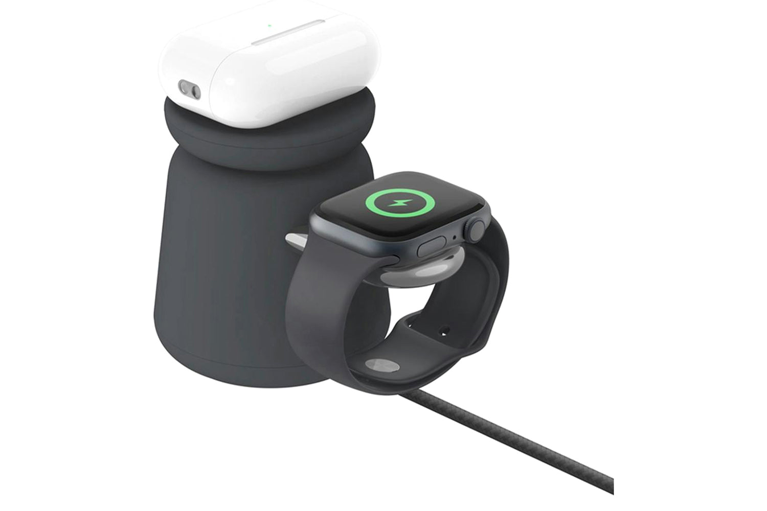 Belkin BoostCharge Pro 15W 2-in-1 Wireless Charging Dock with MagSafe | Black-6