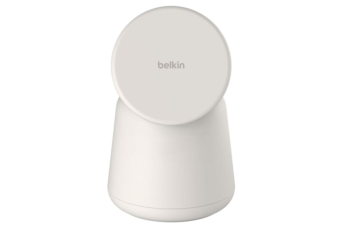 Belkin BoostCharge Pro 15W 2-in-1 Wireless Charging Dock with Qi2 | Sand-5