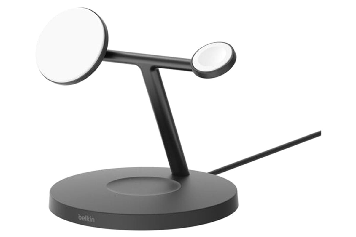 Belkin BoostCharge Pro 15W 3-in-1 Magnetic Wireless Charging Stand with Qi2 | Black-8