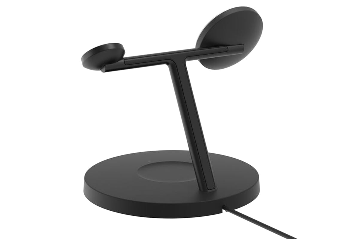Belkin BoostCharge Pro 15W 3-in-1 Magnetic Wireless Charging Stand with Qi2 | Black-9