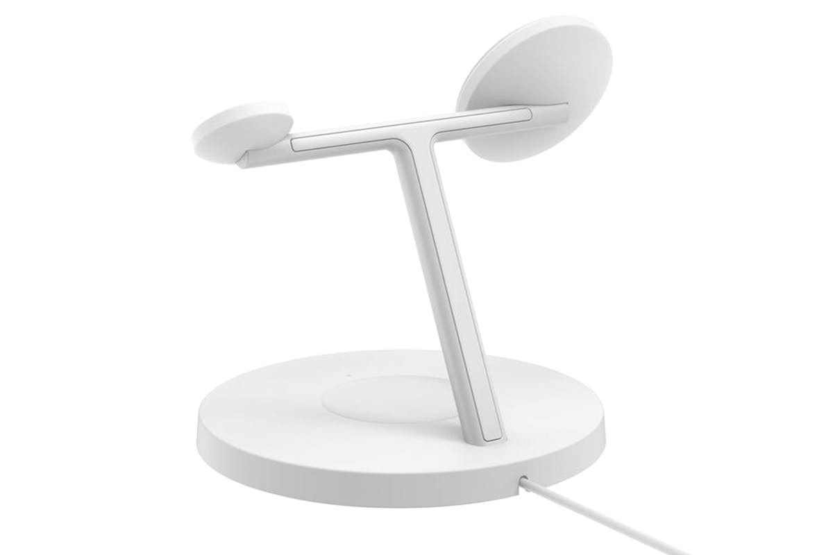 Belkin BoostCharge Pro 15W 3-in-1 Magnetic Wireless Charging Stand with Qi2 | White-13