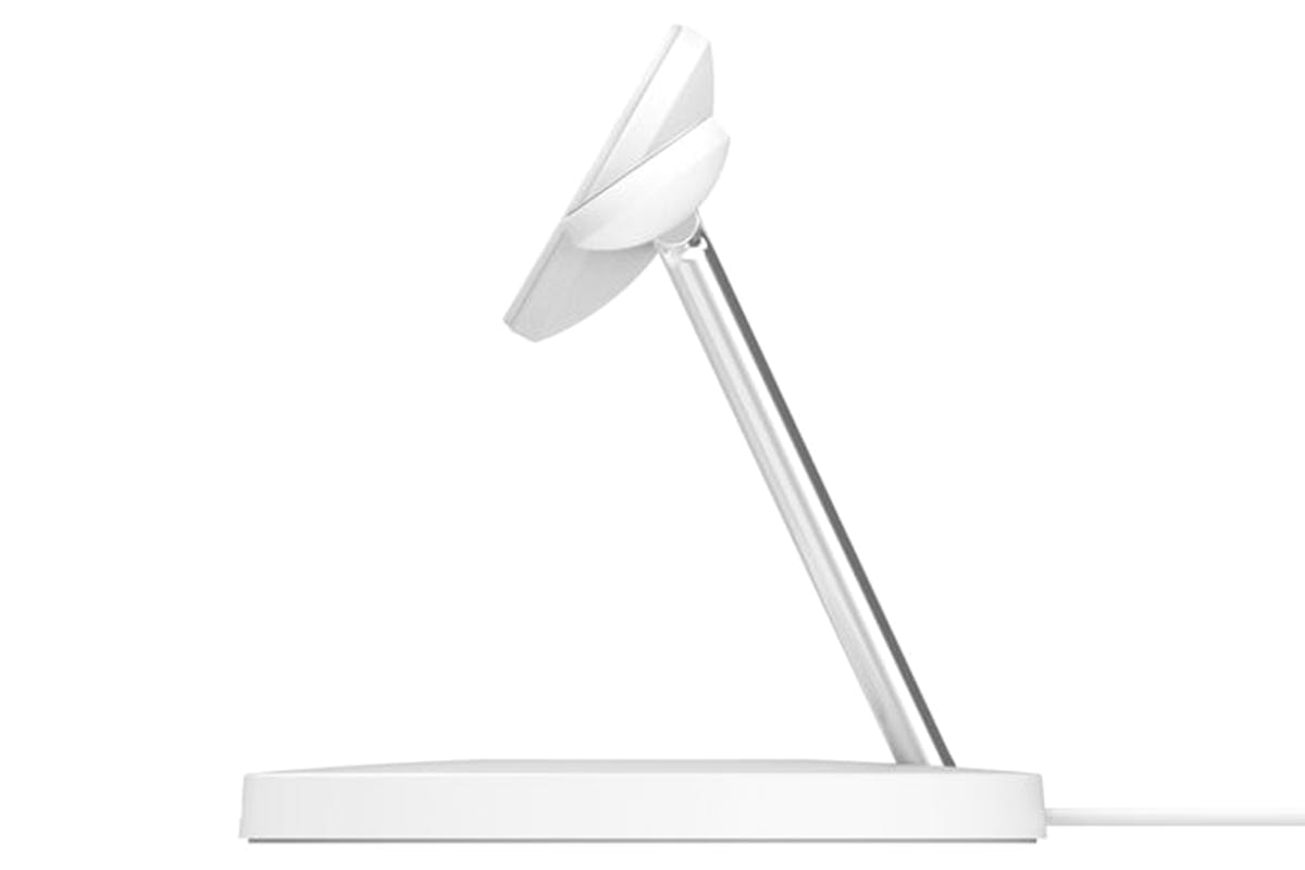 Belkin BoostCharge Pro 15W 3-in-1 Magnetic Wireless Charging Stand with Qi2 | White-9