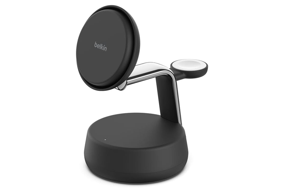 Belkin UltraCharge Pro 25W 3-in-1 Wireless Charging Dock with Qi2 | Charcoal-2