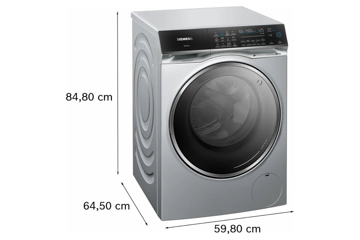 Siemens 10.5kg Washer / 6kg Dryer Freestanding Washer Dryer | WN54C2ATGB-3
