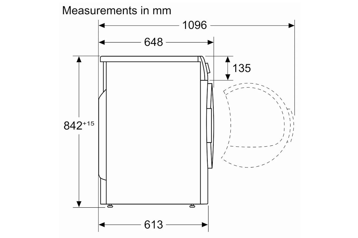 Bosch Series 6 9kg Heat Pump Tumble Dryer | WQG24500GB-10