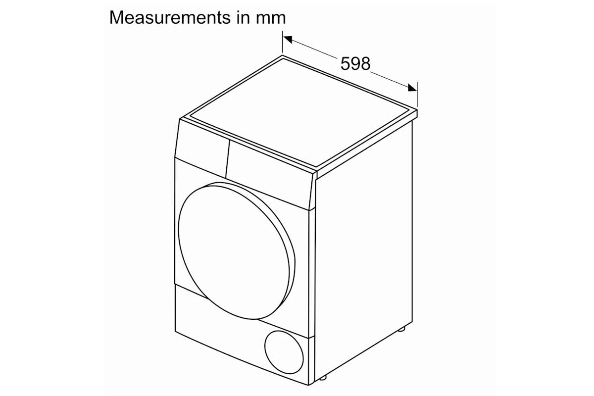 Bosch Series 6 9kg Heat Pump Tumble Dryer | WQG245R1GB-11