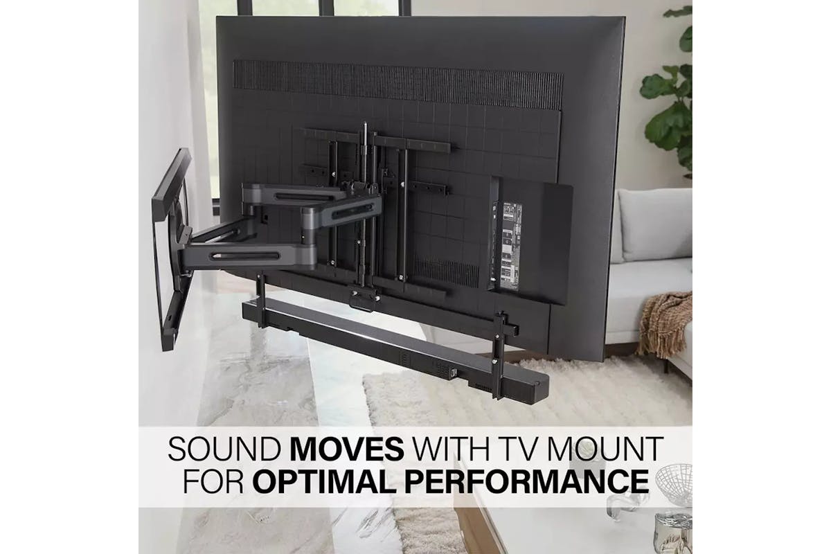 Sanus 50"– 90" TV Soundbar Mount | WSBSBTV1-B2-12