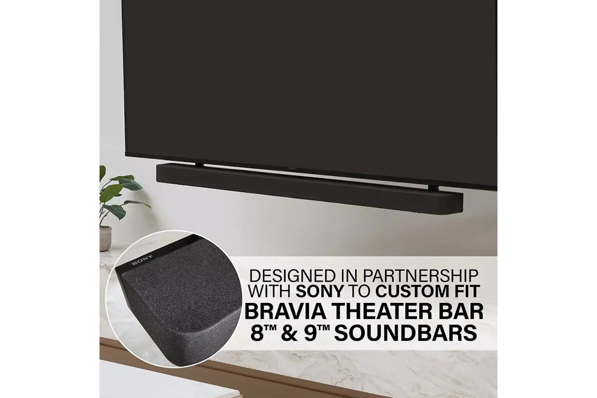 Sanus 50"– 90" TV Soundbar Mount | WSBSBTV1-B2-4