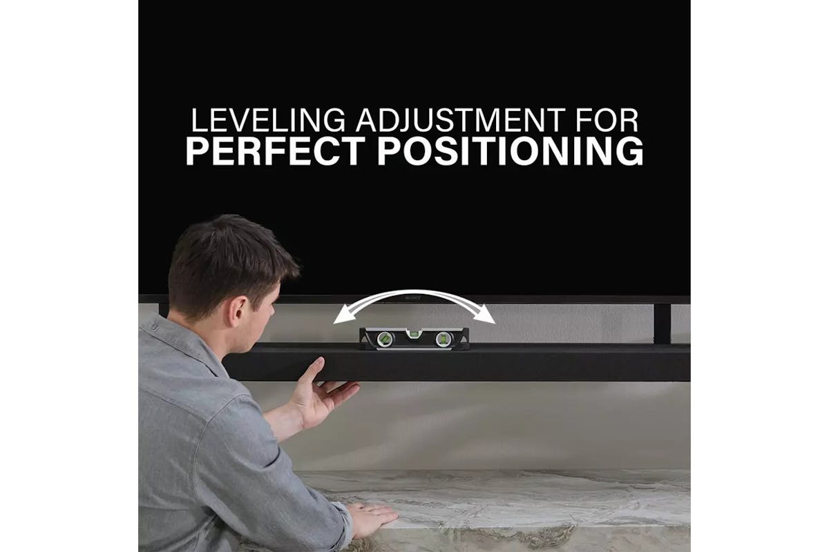 Sanus 50"– 90" TV Soundbar Mount | WSBSBTV1-B2-9