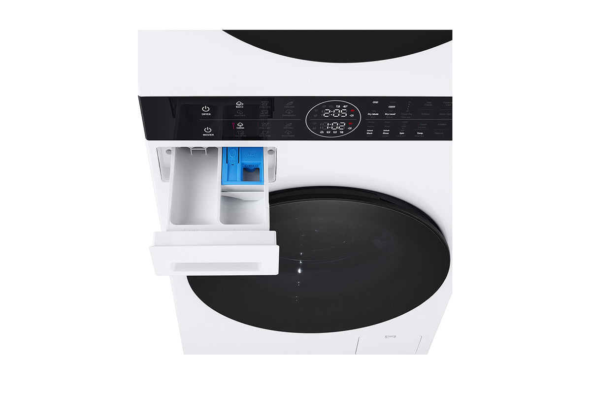 LG 12kg / 10kg Freestanding Washtower Washer Dryer | WT1210WWF-9