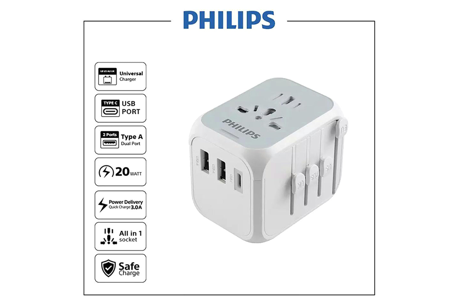 Philips World Travel Adapter-2