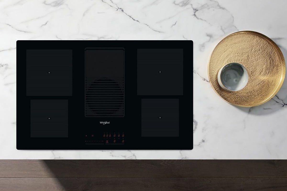 Whirlpool 83cm Built-in Induction Glass-Ceramic Hob | WVH92KFKIT/1-2