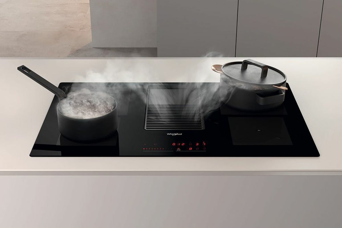 Whirlpool 83cm Built-in Induction Glass-Ceramic Hob | WVH92KFKIT/1-6