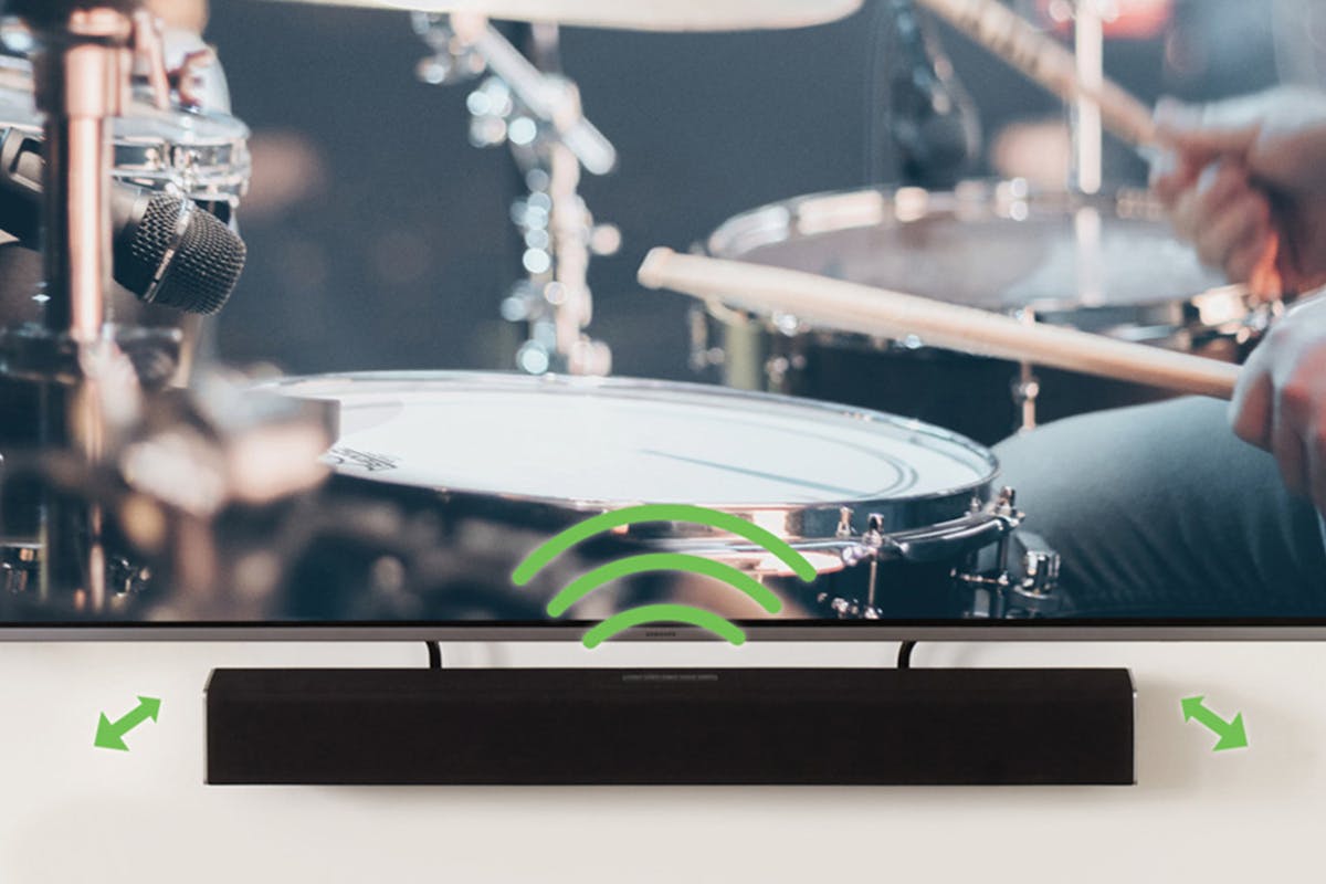 Sanus Soundbar Mount for 32" - 90" TVs | SASB1-B1-5