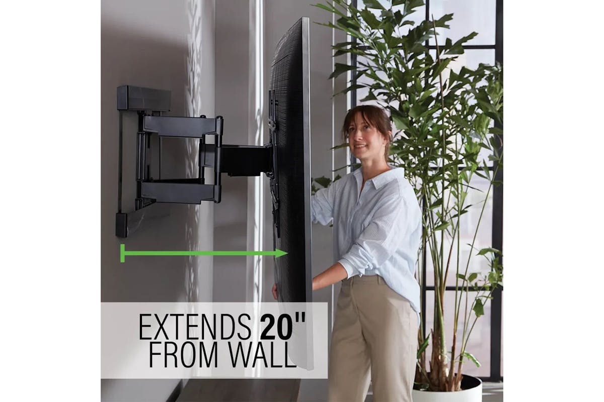 Sanus Elite Super Slim Full-Motion TV Mount for 40"-90" TVs | VLFS820-B2-2