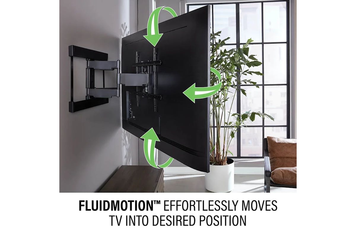 Sanus Elite Super Slim Full-Motion TV Mount for 40"-90" TVs | VLFS820-B2-9