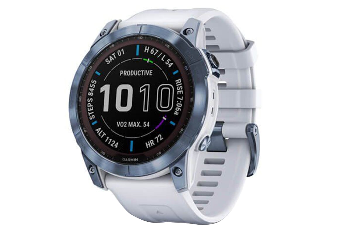 Garmin Fenix 7X Sapphire Solar | 51mm | Mineral Blue/Whitestone-2