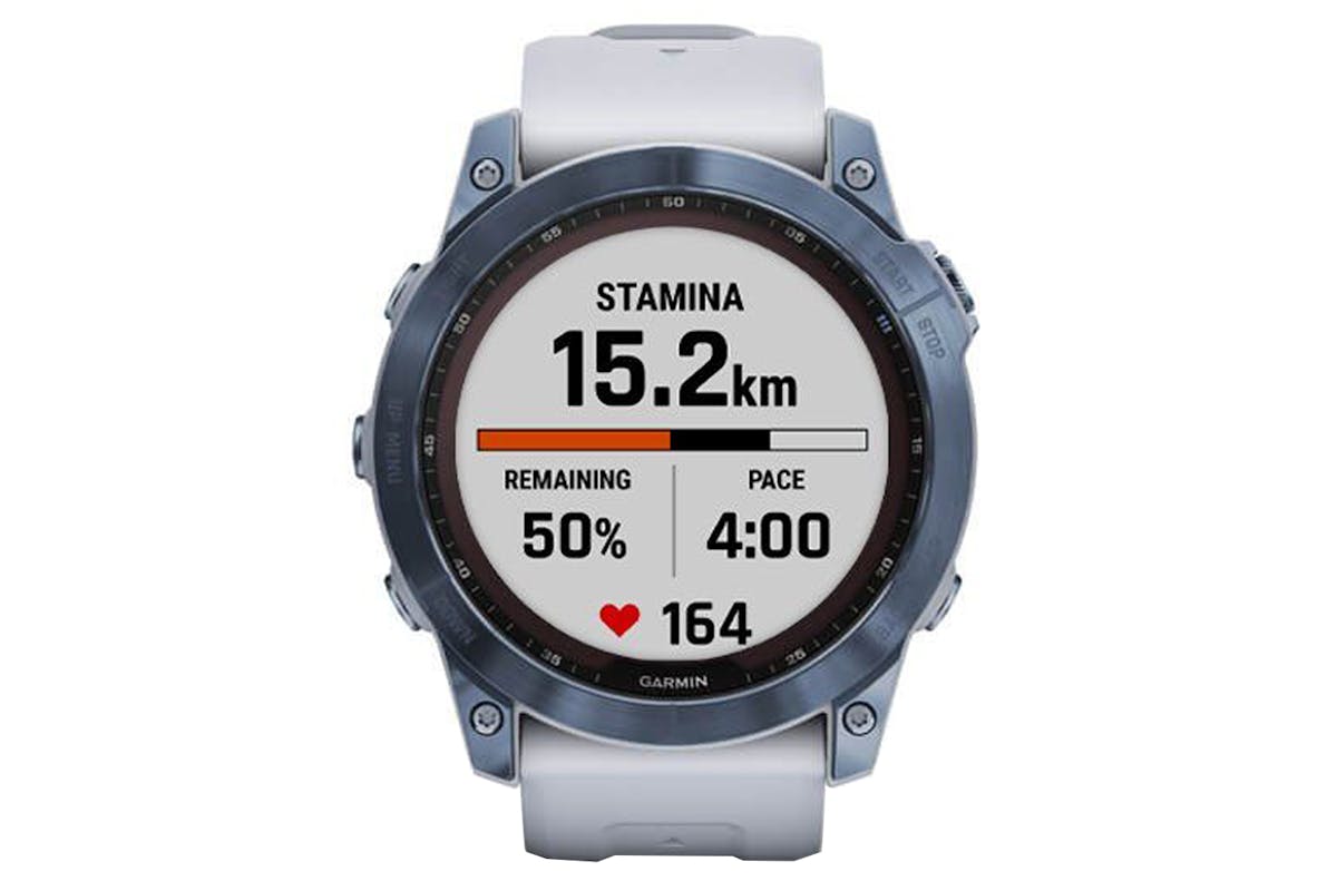 Garmin Fenix 7X Sapphire Solar | 51mm | Mineral Blue/Whitestone-5