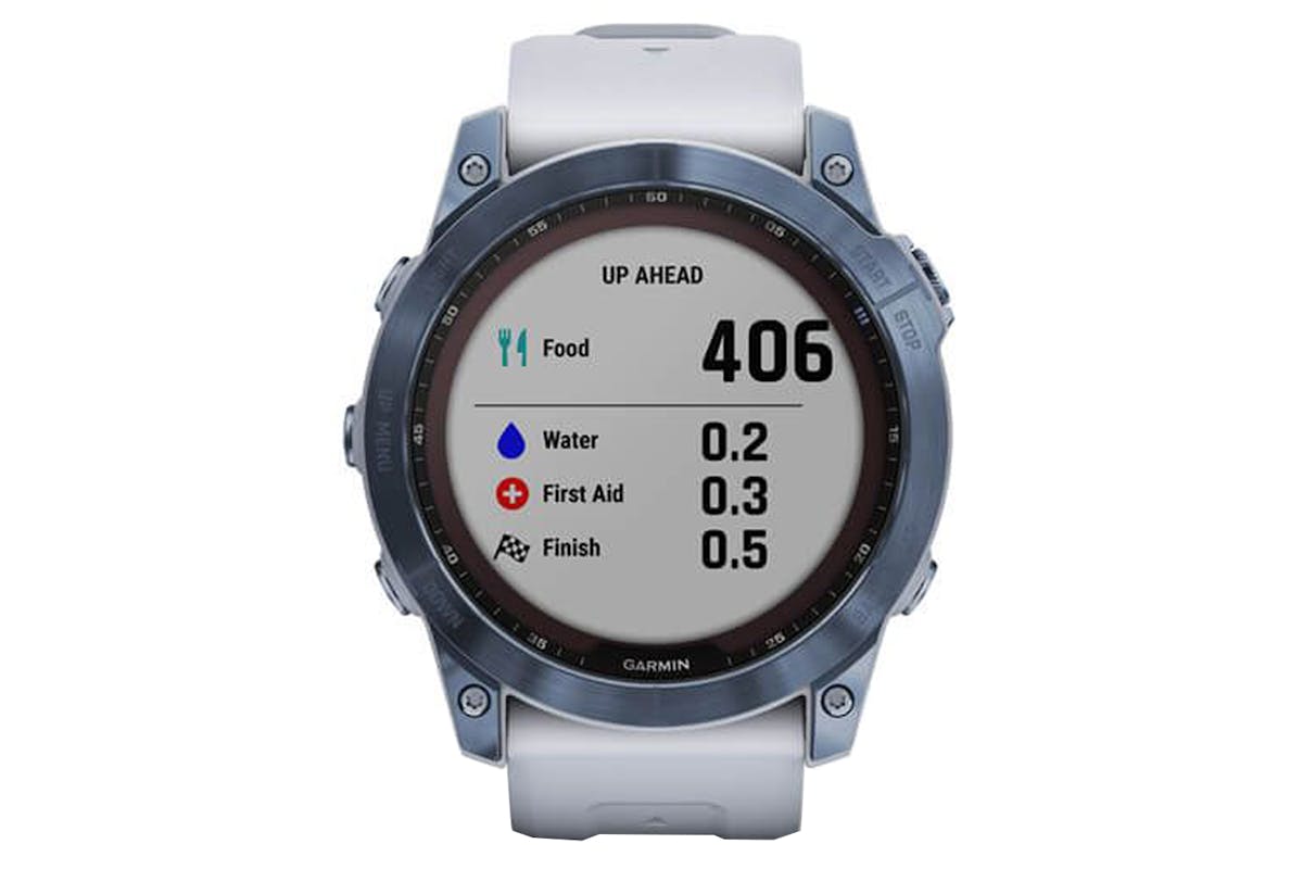 Garmin Fenix 7X Sapphire Solar | 51mm | Mineral Blue/Whitestone-7