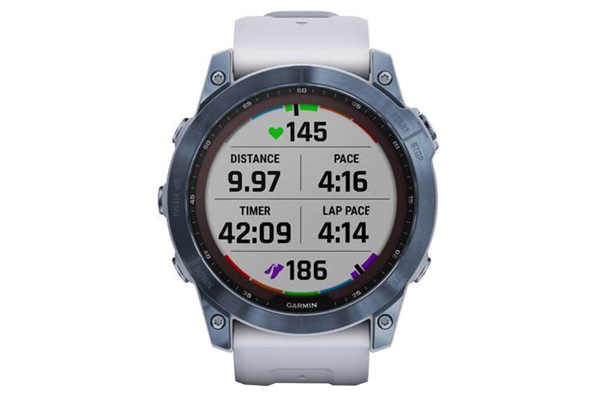 Garmin Fenix 7X Sapphire Solar | 51mm | Mineral Blue/Whitestone-8