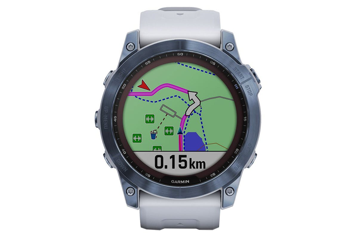 Garmin Fenix 7X Sapphire Solar | 51mm | Mineral Blue/Whitestone-10