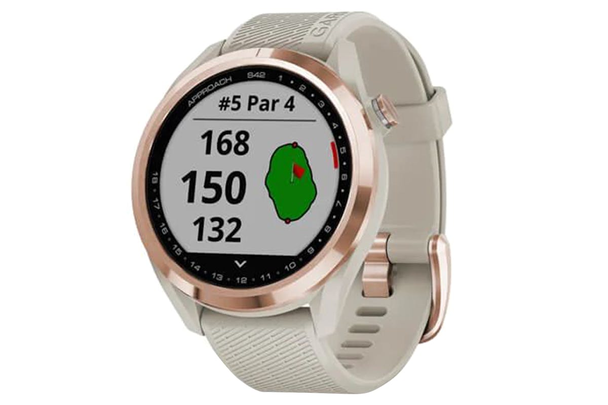 Garmin Approach S42 Light Sand Band | Rose Gold