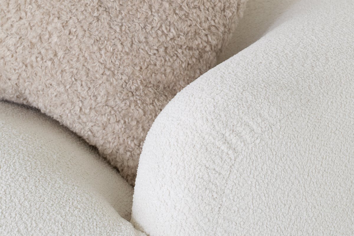 Whisper 3 Seater Sofa | Pillow Back | Cream-3
