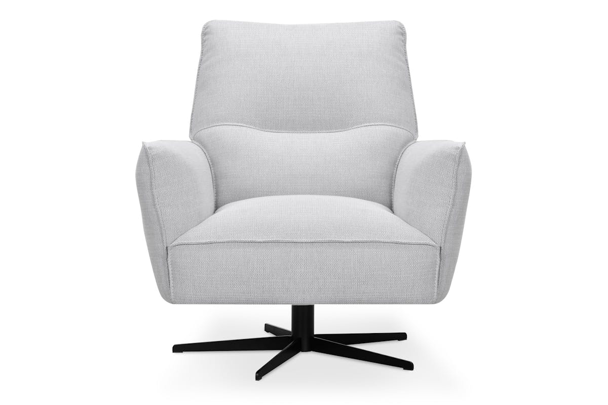 Alice Swivel Leather Armchair-7