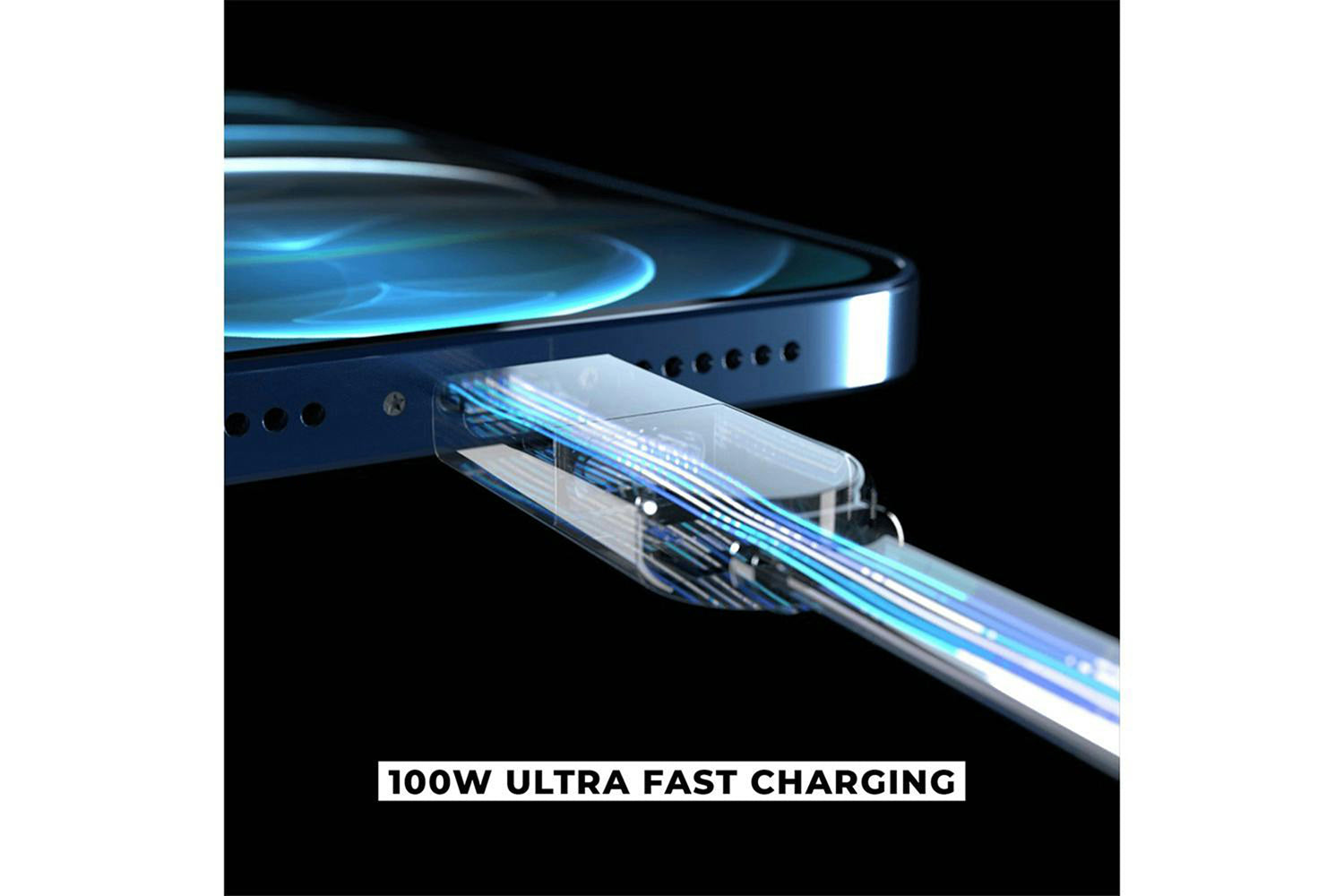 Rolling Square InCharge X Cable | Lava Black-6