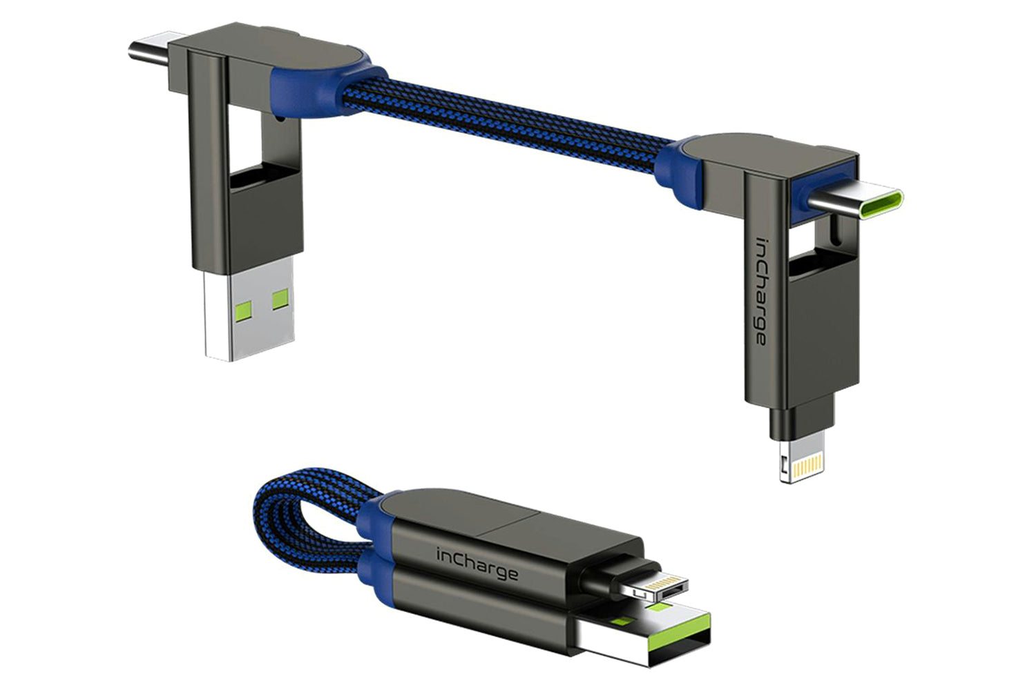 Rolling Square InCharge X Cable | Sapphire Blue-10