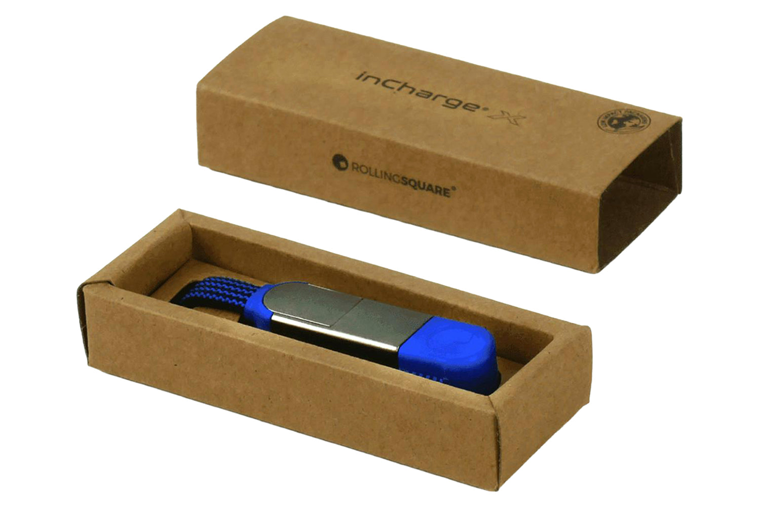 Rolling Square InCharge X Cable | Sapphire Blue-8