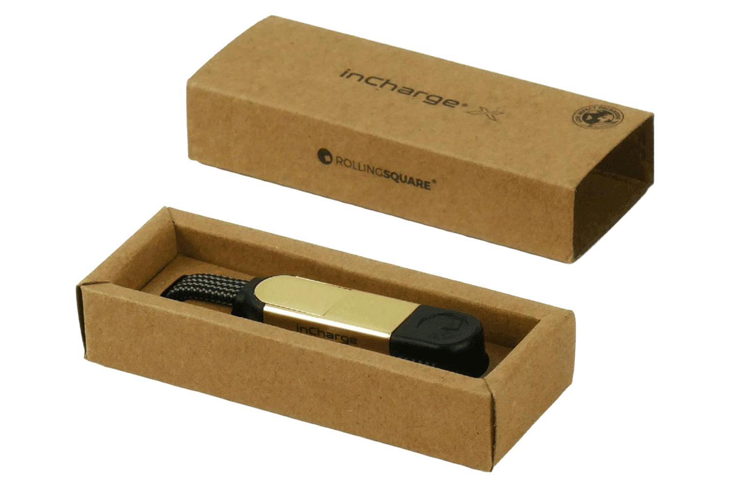 Rolling Square InCharge X Cable | Marble Beige-8