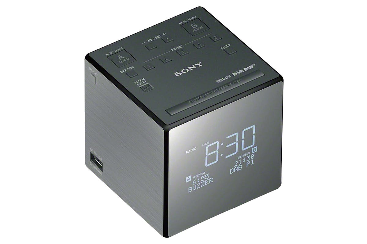 Sony XDR-C1DBP Portable DAB/DAB+ Clock Radio | Grey
