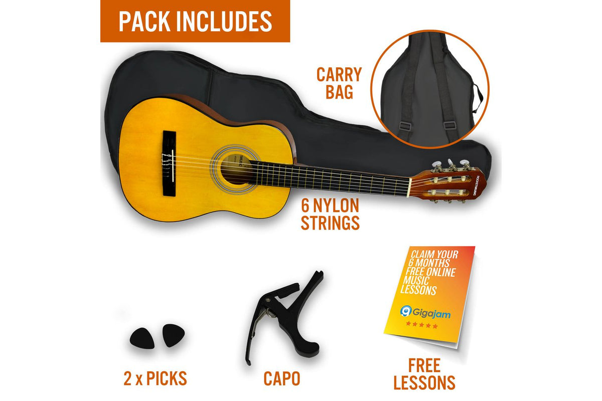 3rd Avenue 12 Size Classical Guitar Pack-3