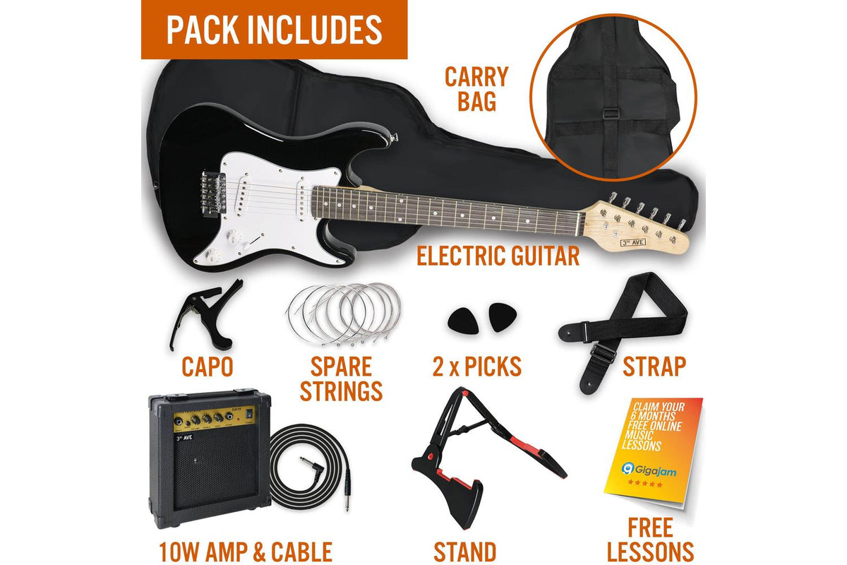3rd Avenue 34 Electric Pack - Black-3