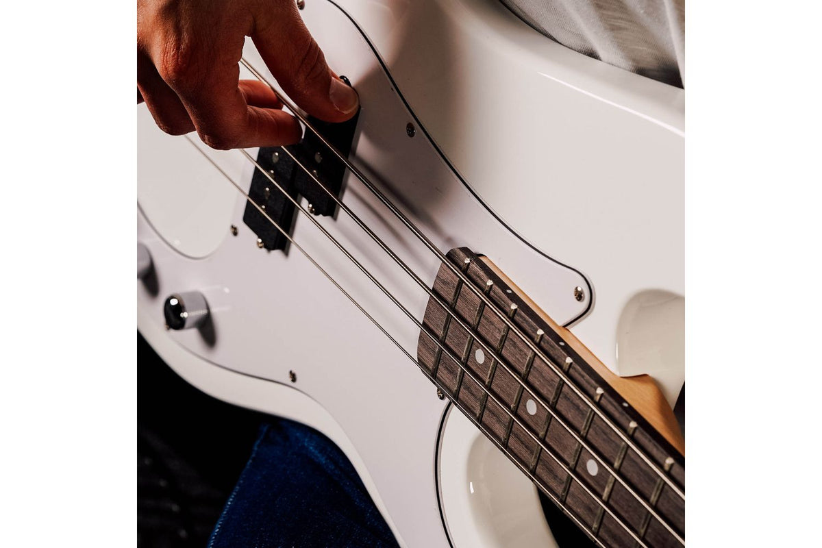 3rd Avenue Bass Guitar Pack - White-6
