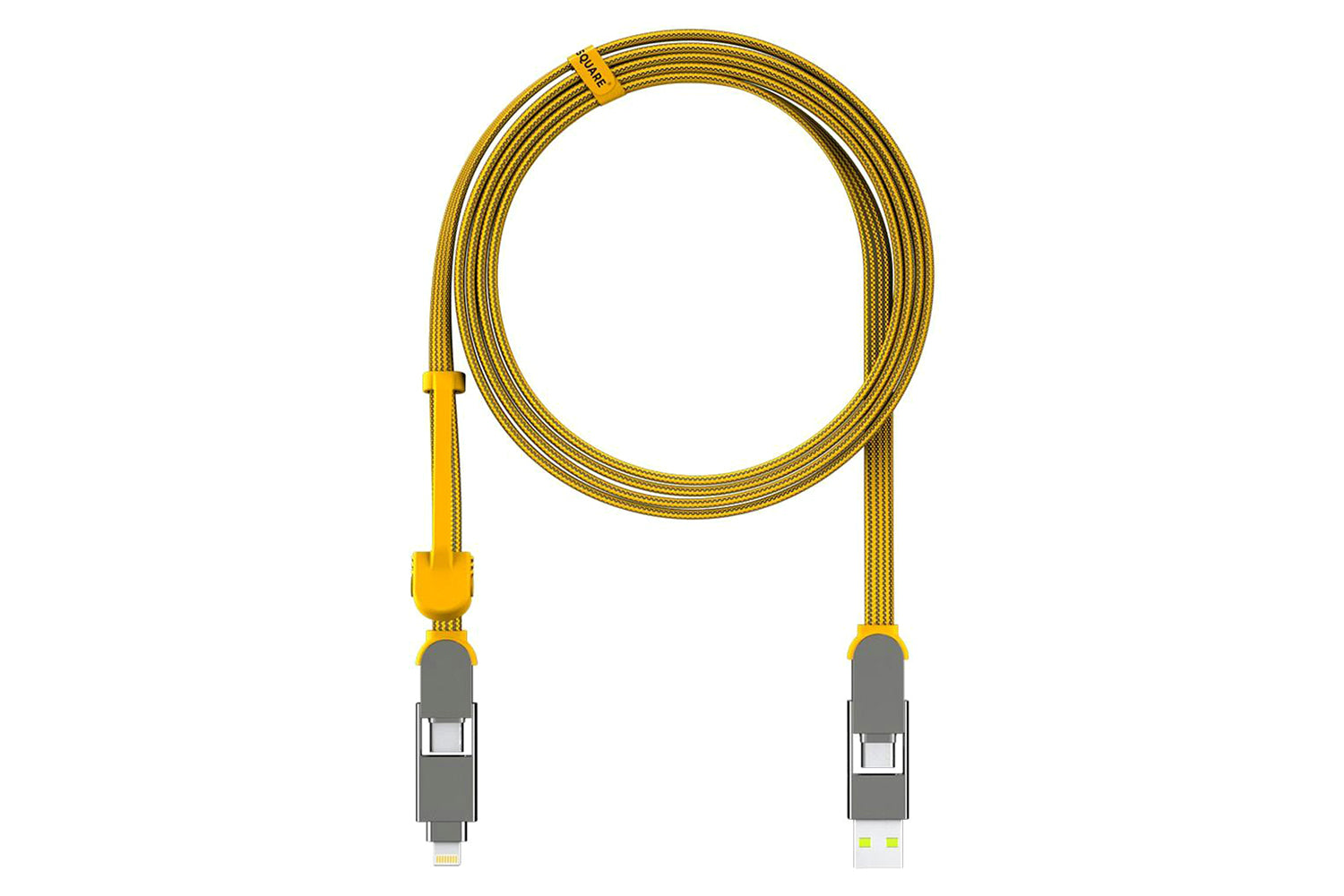 Rolling Square inCharge XL Cable | Summit Yellow | 2m