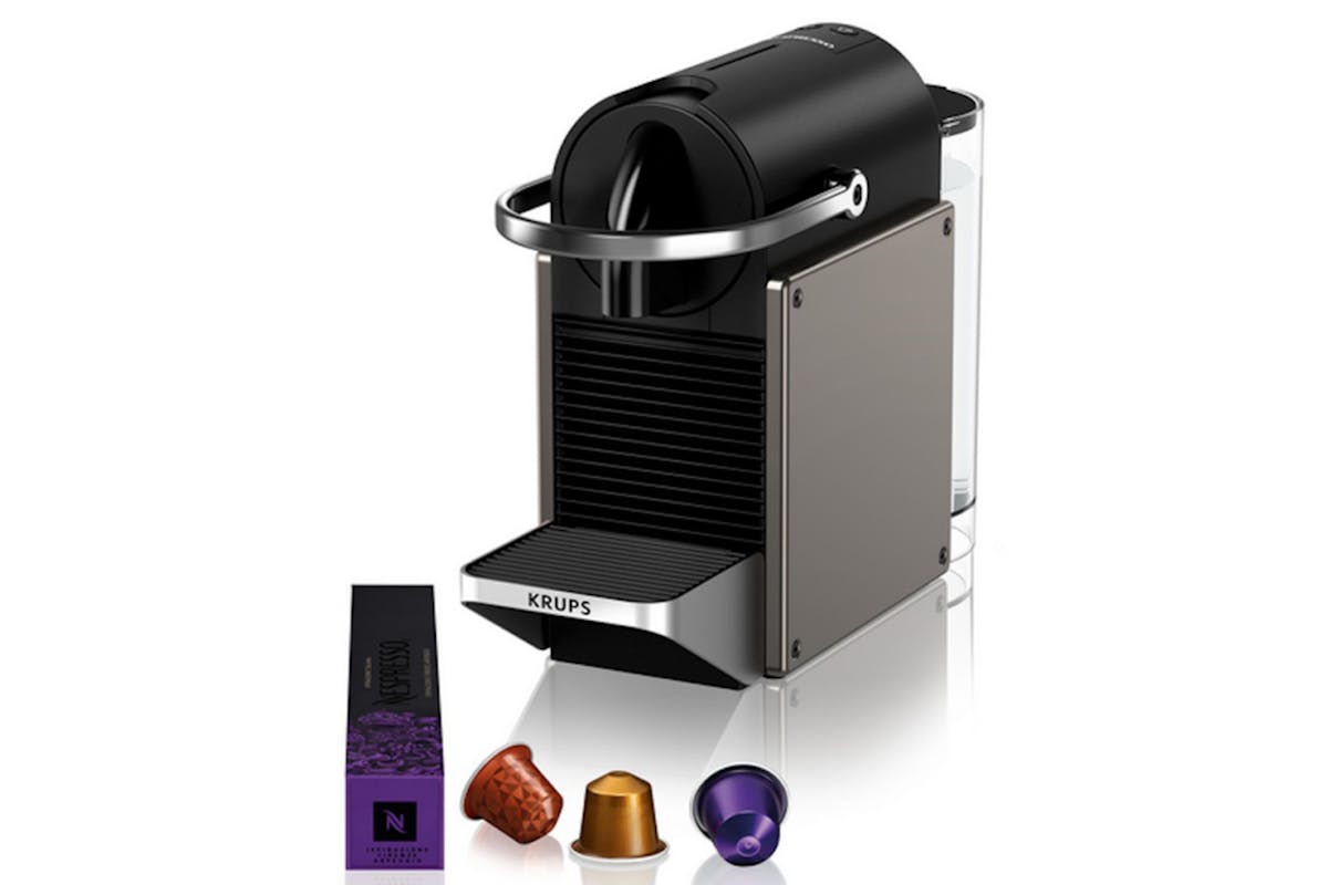 Nespresso Pixie, Titainium, by Krups | XN306T40-5