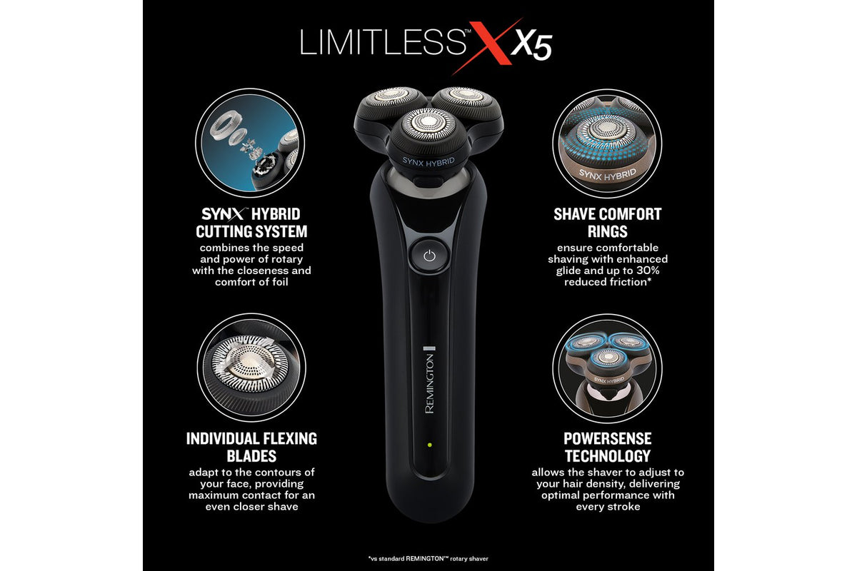 Remington X5 Limitless X Rotary Shaver | XR1755-3
