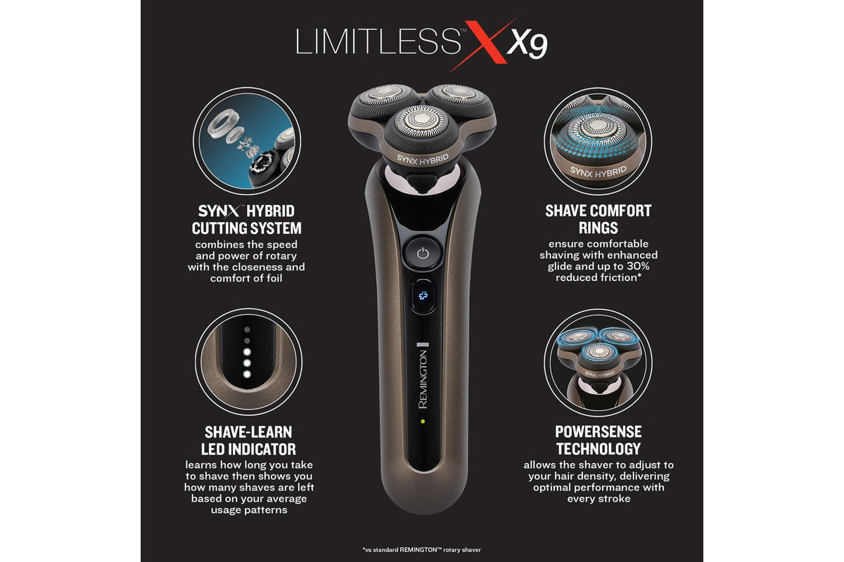 Remington X9 Limitless X Rotary Shaver | XR1795X9-3