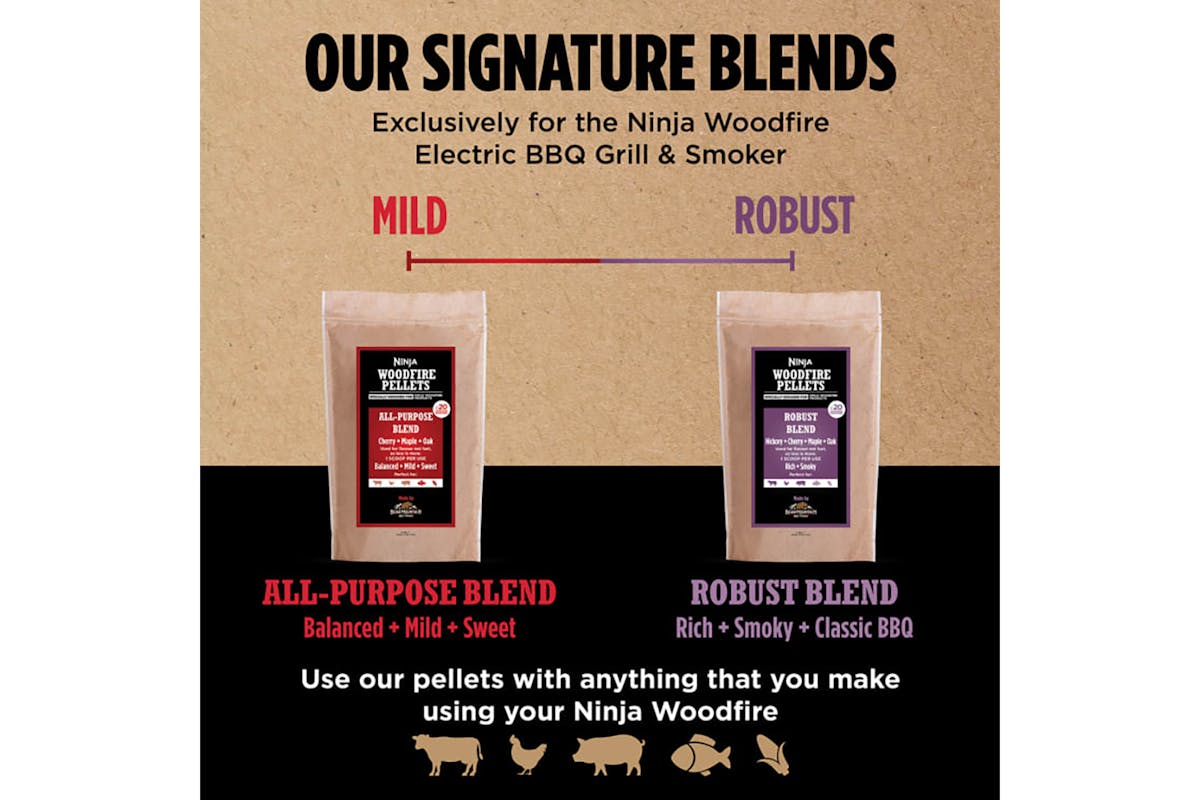 Ninja Woodfire Pellets All-Purpose Blend | XSKOGAPBPL2UK-5