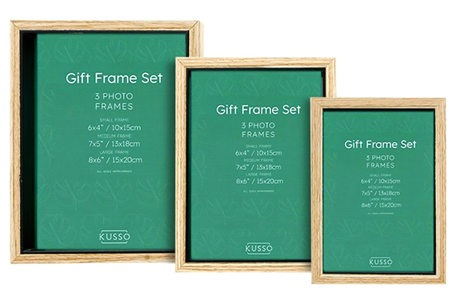 Kenro Nest of 3 Frames | Natural-7