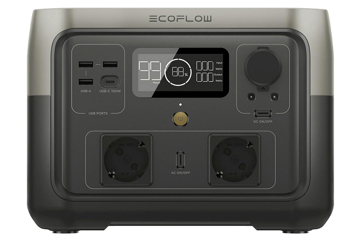 EcoFlow River 2 Max Portable Power Station | ZMR610-B-UK