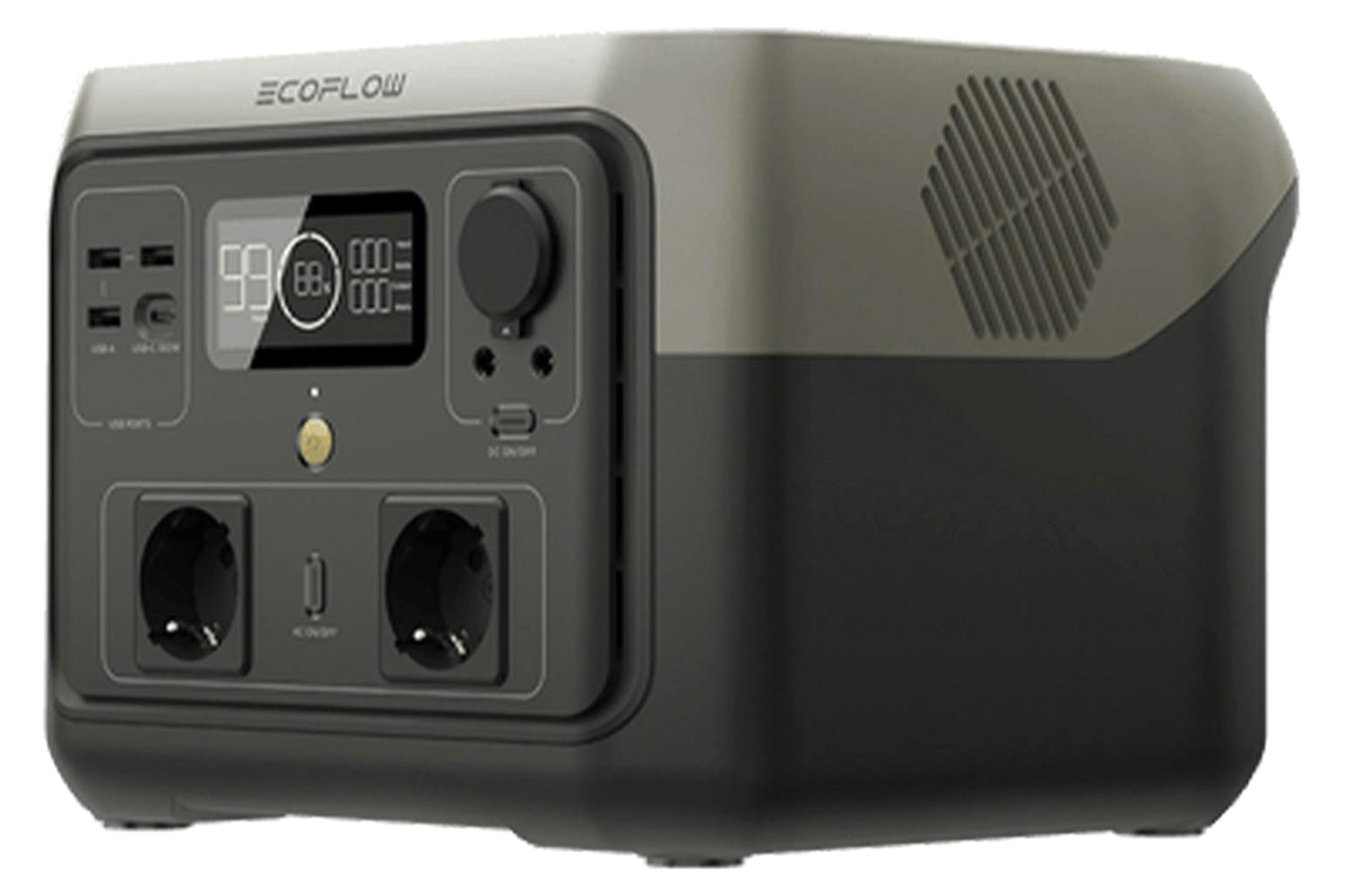 EcoFlow River 2 Max Portable Power Station | ZMR610-B-UK-3
